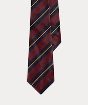 ヴィンテージインスパイアード ストライプド シルク ネクタイ