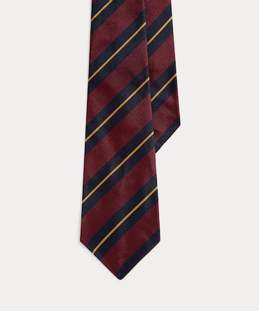 ヴィンテージインスパイアード ストライプド シルク ネクタイ