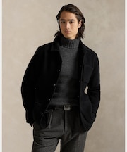 ウールブレンド ユーティリティ シャツ ジャケット