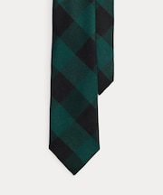 バッファロー チェック ウール ネクタイ