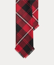 グラデュエイト フリンジ タータン ネクタイ