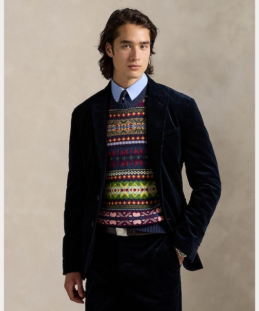 Polo モダン ストレッチ コーデュロイ スーツ ジャケット