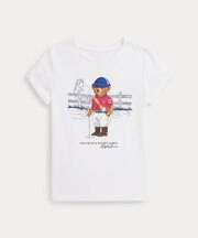 (ガールズ 2才～6才)Polo ベア コットン ジャージー Tシャツ