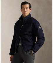 メルトン ボンバー ジャケット