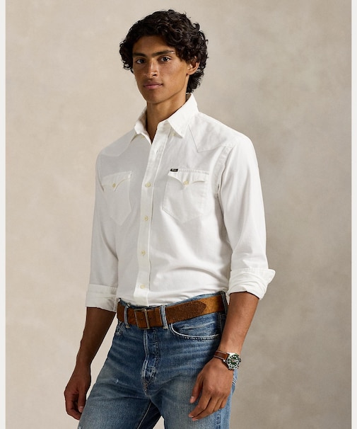 クラシック フィット ウエスタン オックスフォード シャツ