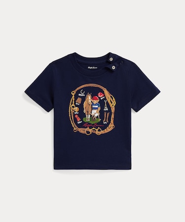 (ベビー)Polo ベア コットン ジャージー Tシャツ