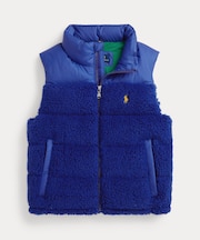 (ボーイズ 2才～7才)テディ フリース ハイブリッド ベスト