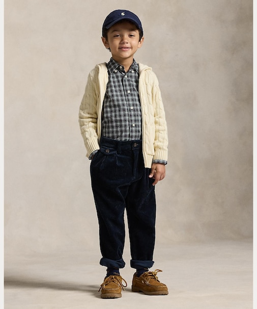 (ボーイズ 2才～7才)Whitman リラックス フィット コーデュロイ パンツ