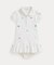 (ベビー)エンブロイダリー コットン ポロ ドレス & ブルマー