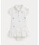 (ベビー)エンブロイダリー コットン ポロ ドレス & ブルマー