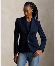 シングルブレステッド ポンチ ブレザー