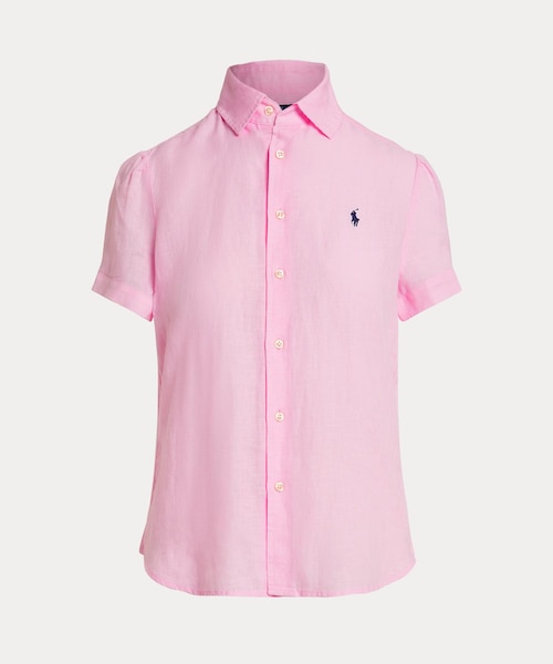 リネン ショートスリーブ シャツ｜ポロ ラルフ ローレンの通販｜&mall