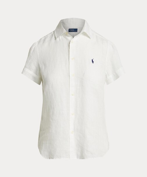 リネン ショートスリーブ シャツ