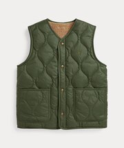 (ボーイズ 8才～20才)リバーシブル ダウン ベスト