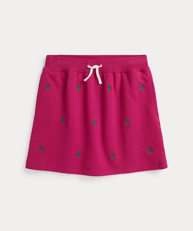 (ガールズ 7才～16才)Polo ポニー フリース スカート