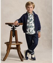 (ボーイズ 2才～7才)ケーブルキルテッド ジャケット