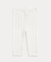 (ベビー)ケーブルニット オーガニック コットン セーター パンツ