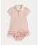 (ベビー)ストロベリー コットン ポロ ドレス & ブルマー