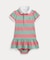 (ベビー)ストライプド ラグビー ドレス & ブルマー