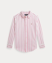 (ボーイズ 2才～7才)ストライプド コットン オックスフォード シャツ