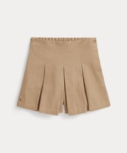 (ガールズ 2才～6才)プリーテッド チノ キュロット ショートパンツ