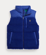 (ボーイズ 8才～20才)テディ フリース ハイブリッド ベスト