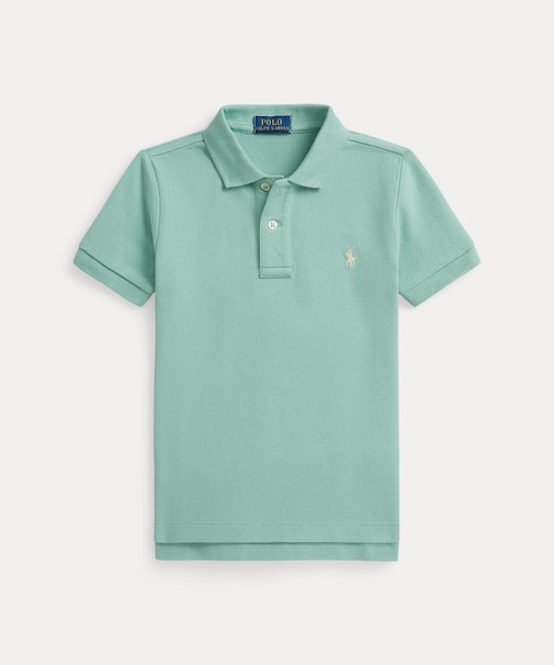 (ボーイズ 2才～7才)アイコニック メッシュ ポロシャツ