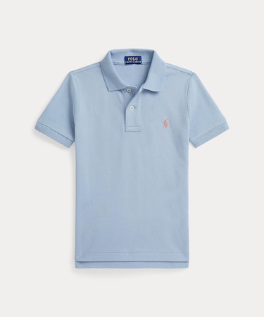 (ボーイズ 2才~7才)アイコニック メッシュ ポロシャツ