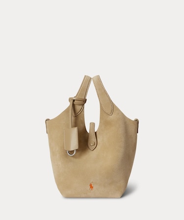 Polo Play スエード スモール トート & クロスボディ