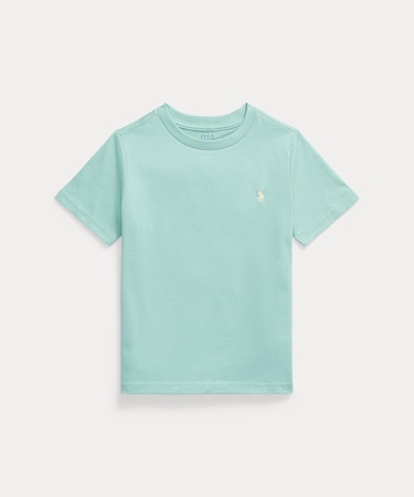 (ボーイズ 2才~7才)コットン ジャージー クルーネック Tシャツ