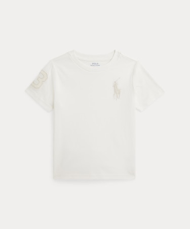 (ボーイズ 2才～7才)Big Pony コットン ジャージー Tシャツ