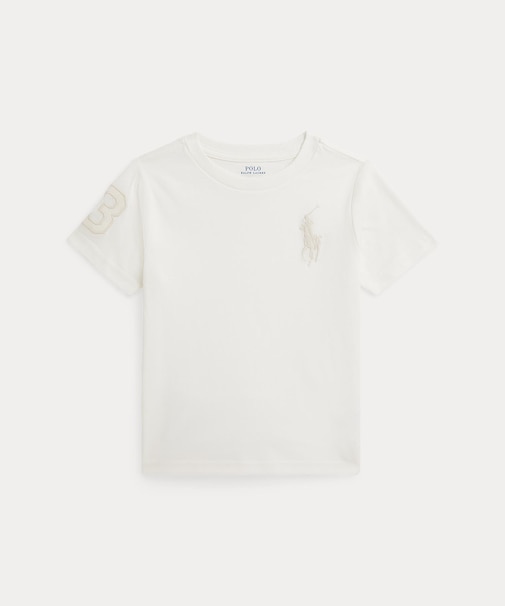 (ボーイズ 2才～7才)Big Pony コットン ジャージー Tシャツ