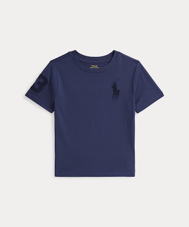 (ボーイズ 2才～7才)Big Pony コットン ジャージー Tシャツ