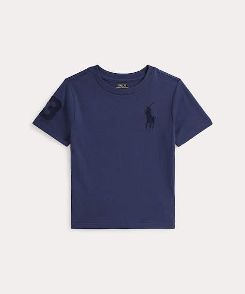 (ボーイズ 2才～7才)Big Pony コットン ジャージー Tシャツ