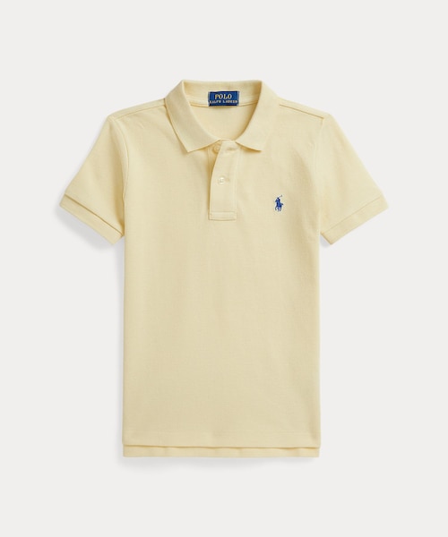 もえぴPOLO RALPH LAUREN ポロシャツイエロー♡ ボーイズ 2才～7才)アイコニック メッシュ ポロシャツ｜ポロ ラルフ