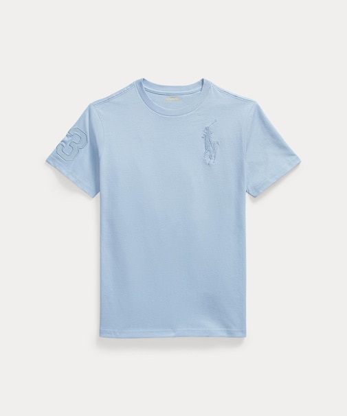 (ボーイズ 8才～20才)Big Pony コットン ジャージー Tシャツ