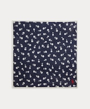 (ガールズ 2才～4才)フローラル コットン ハンカチーフ