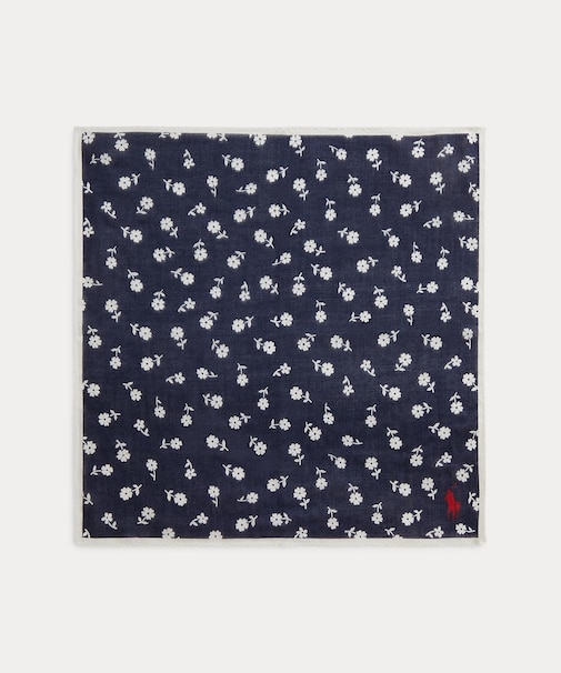 (ガールズ 2才～4才)フローラル コットン ハンカチーフ