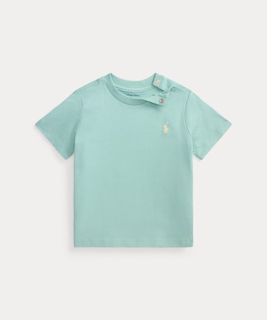 (ベビー)コットン ジャージー クルーネック Tシャツ