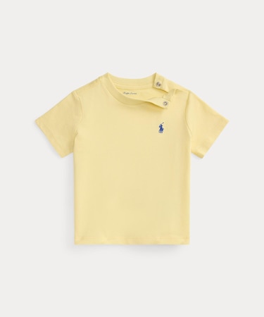 (ベビー)コットン ジャージー クルーネック Tシャツ