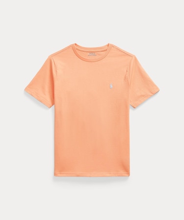 (ボーイズ 8才～20才)コットン ジャージー クルーネック Tシャツ