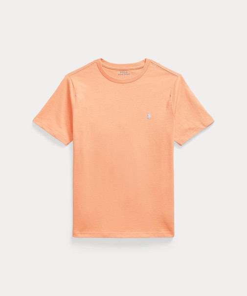 (ボーイズ 8才～20才)コットン ジャージー クルーネック Tシャツ