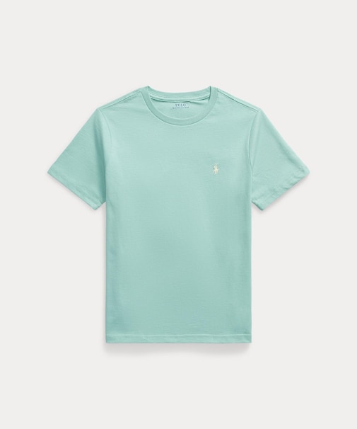 (ボーイズ 8才～20才)コットン ジャージー クルーネック Tシャツ