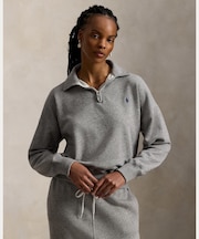 ライトウェイト フリース クォータージップ