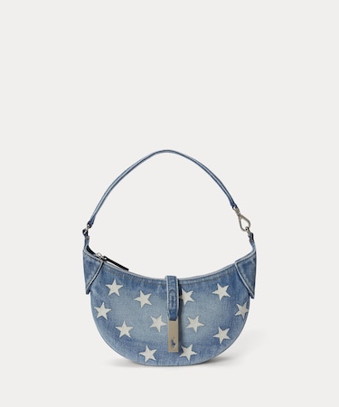 Polo ID スター デニム ミニ ショルダー バッグ