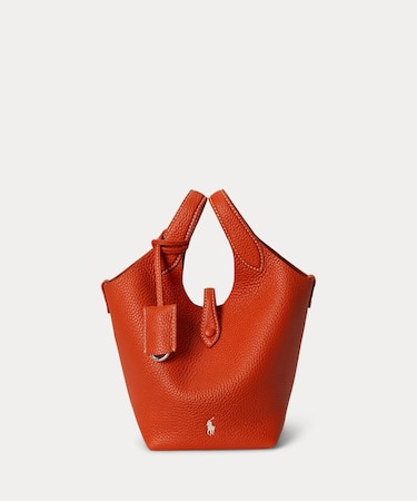 Polo Play レザー スモール トート & クロスボディ