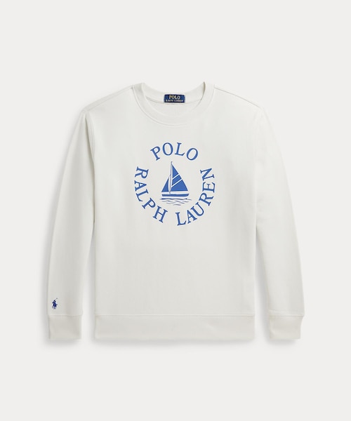 peiページ ボーイズ 8才～20才)ロゴ フレンチ テリー スウェットシャツ｜ポロ