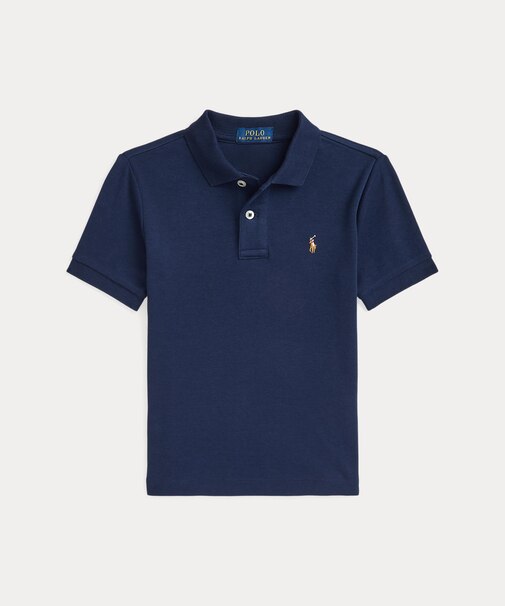 (ボーイズ 2才～7才)ソフト コットン ポロシャツ