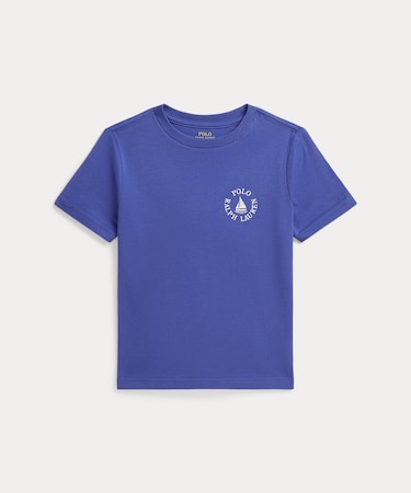 (ボーイズ 2才～7才)ロゴ コットン ジャージー Tシャツ