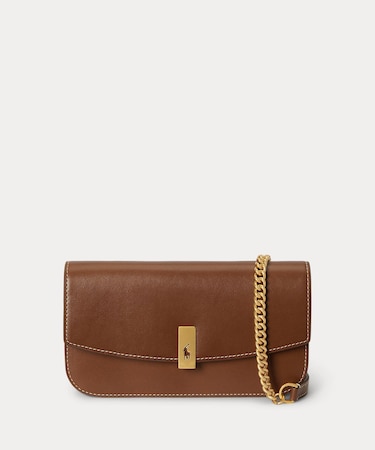 Polo ID レザー チェーン ウォレット & バッグ